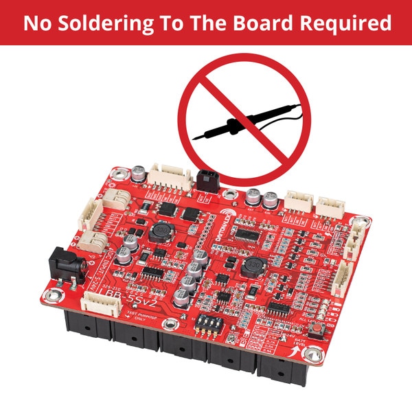 Dayton Audio LBB-5Sv2 Lithium Ion Battery Board No Soldering Required